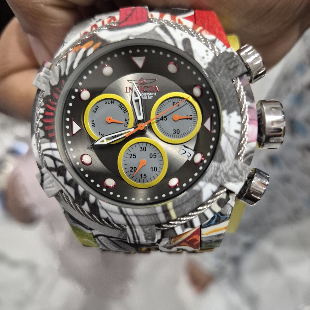 Invicta Multicolor Chronograph Watch